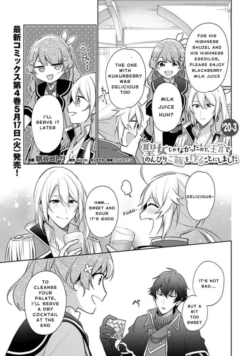 Seijo ja Nakatta no de, Oukyuu de Nonbiri Gohan wo Tsukuru Koto ni Shimashita Chapter 20 page 12