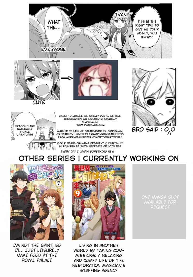 Seijo ja Nakatta no de, Oukyuu de Nonbiri Gohan wo Tsukuru Koto ni Shimashita Chapter 21 page 35