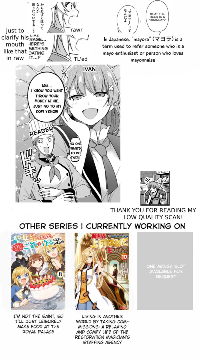 Seijo ja Nakatta no de, Oukyuu de Nonbiri Gohan wo Tsukuru Koto ni Shimashita Chapter 24 page 30