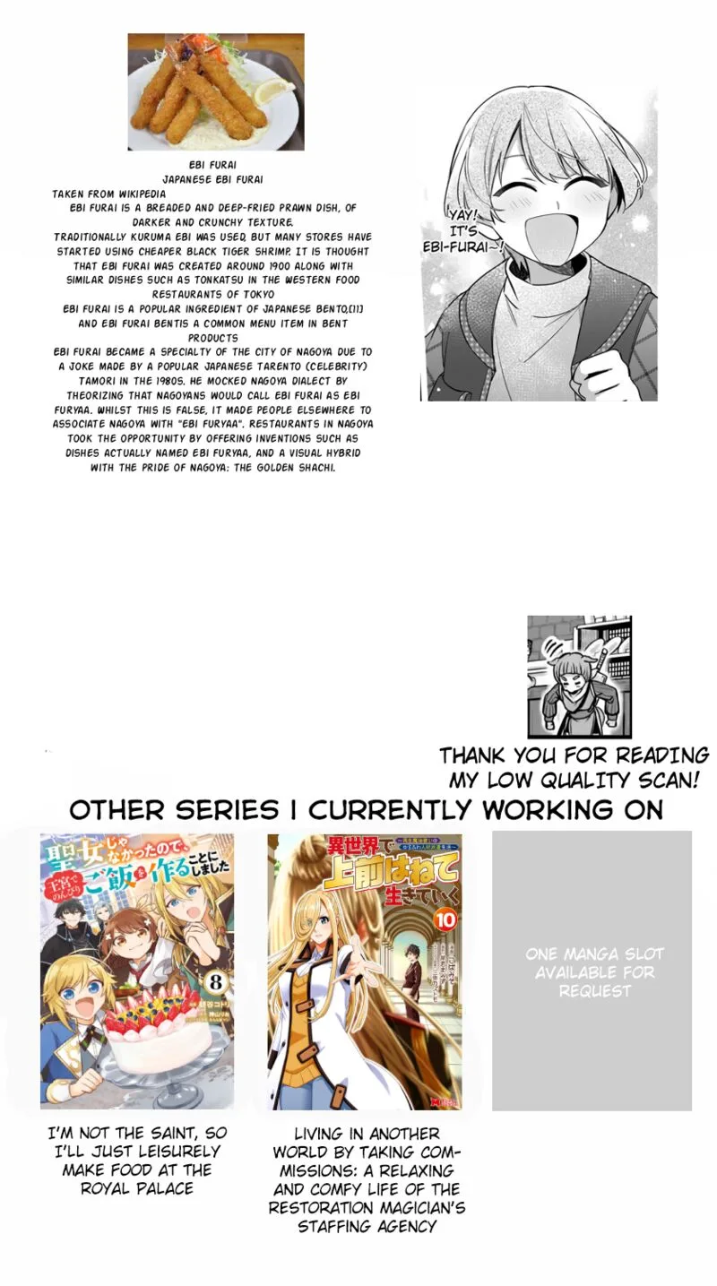 Seijo ja Nakatta no de, Oukyuu de Nonbiri Gohan wo Tsukuru Koto ni Shimashita Chapter 25 page 29