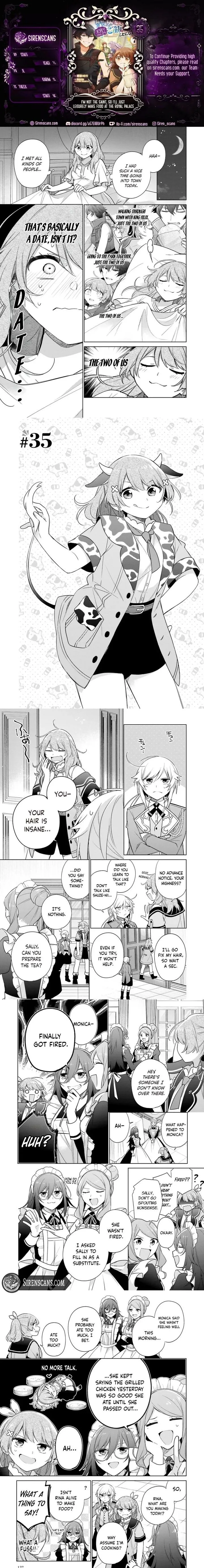 Seijo ja Nakatta no de, Oukyuu de Nonbiri Gohan wo Tsukuru Koto ni Shimashita Chapter 35 page 1
