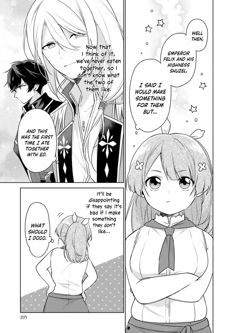 Seijo ja Nakatta no de, Oukyuu de Nonbiri Gohan wo Tsukuru Koto ni Shimashita Chapter 4 page 1