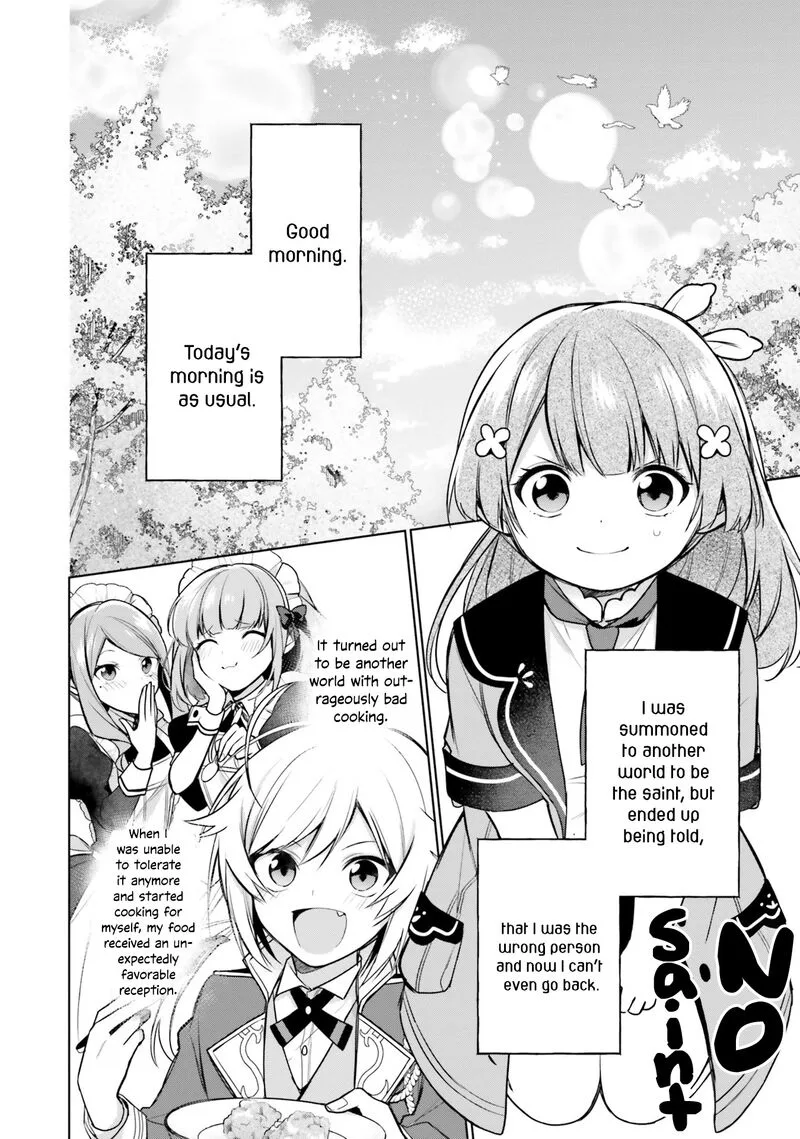 Seijo ja Nakatta no de, Oukyuu de Nonbiri Gohan wo Tsukuru Koto ni Shimashita Chapter 9 page 2