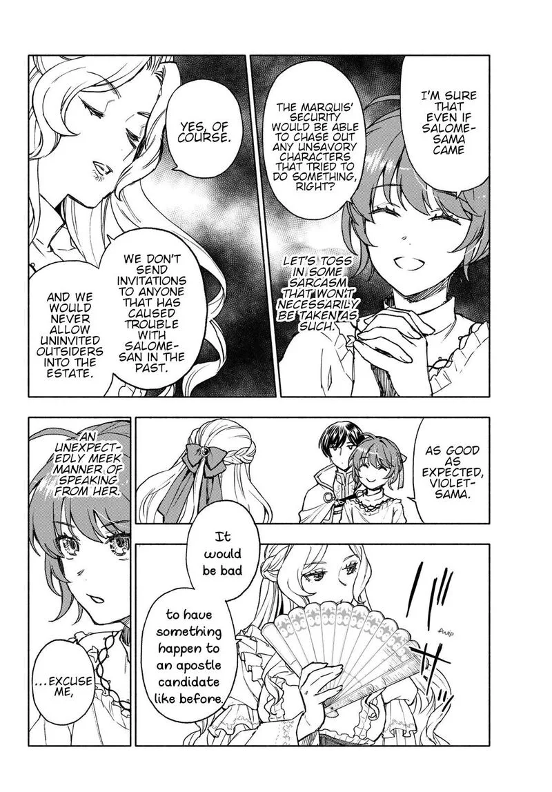 Seijo ni Uso wa Tsuujinai Chapter 16 page 28
