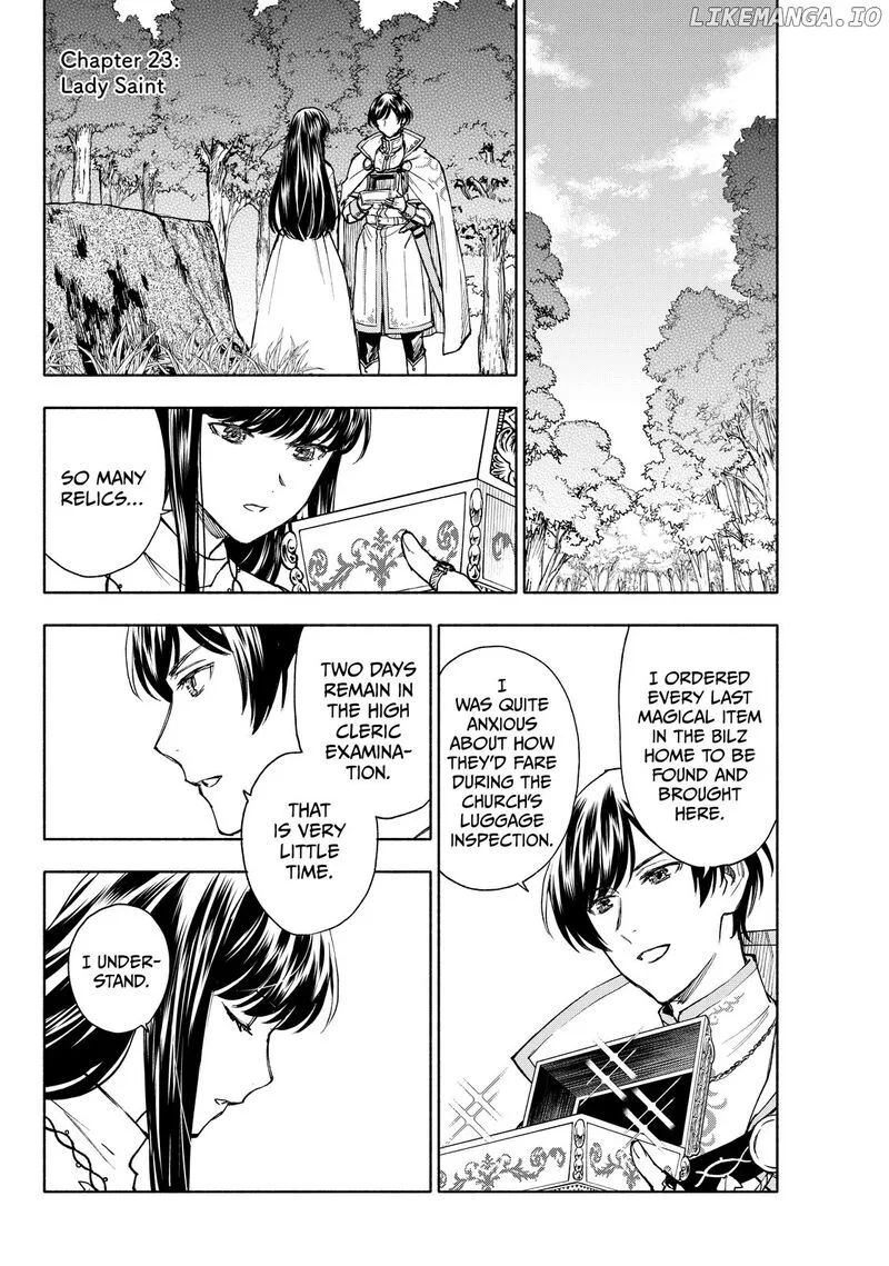Seijo ni Uso wa Tsuujinai Chapter 23.1 page 1