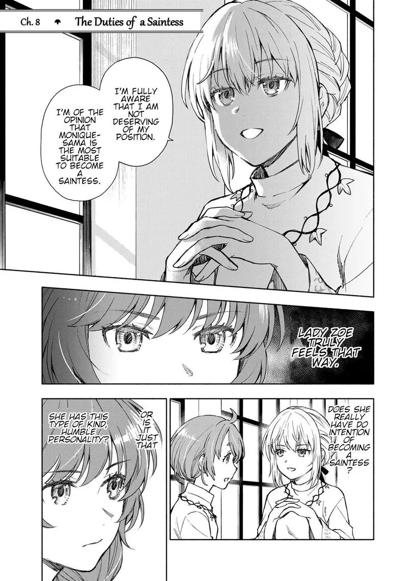 Seijo ni Uso wa Tsuujinai Chapter 8 page 1