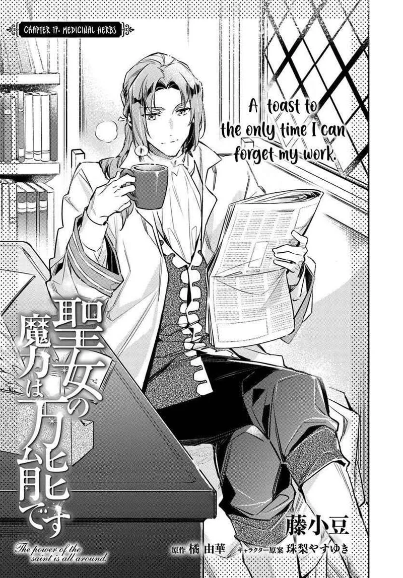 Seijo No Maryoku Wa Bannou Desu Chapter 17 page 1
