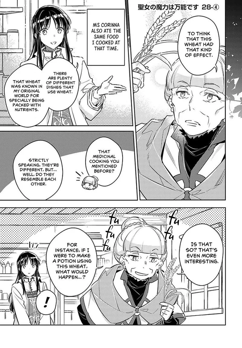 Seijo No Maryoku Wa Bannou Desu Chapter 28 page 21