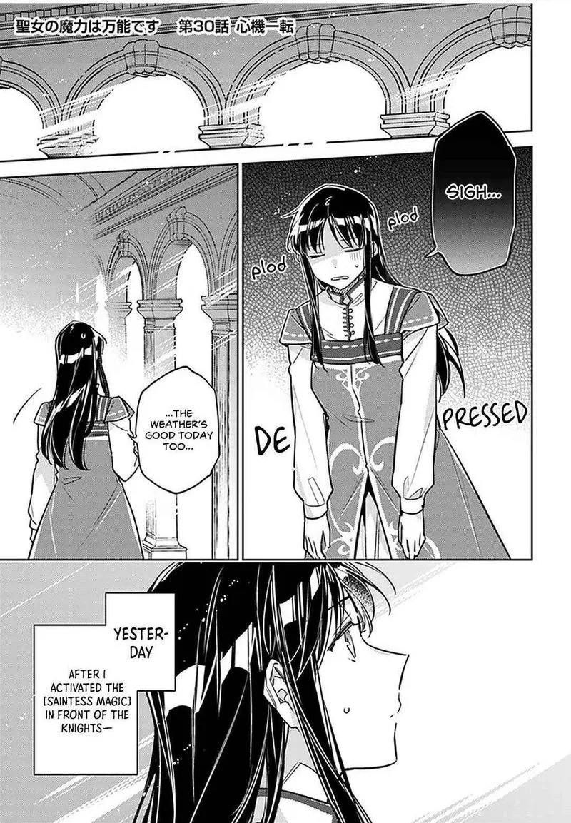 Seijo No Maryoku Wa Bannou Desu Chapter 30 page 1