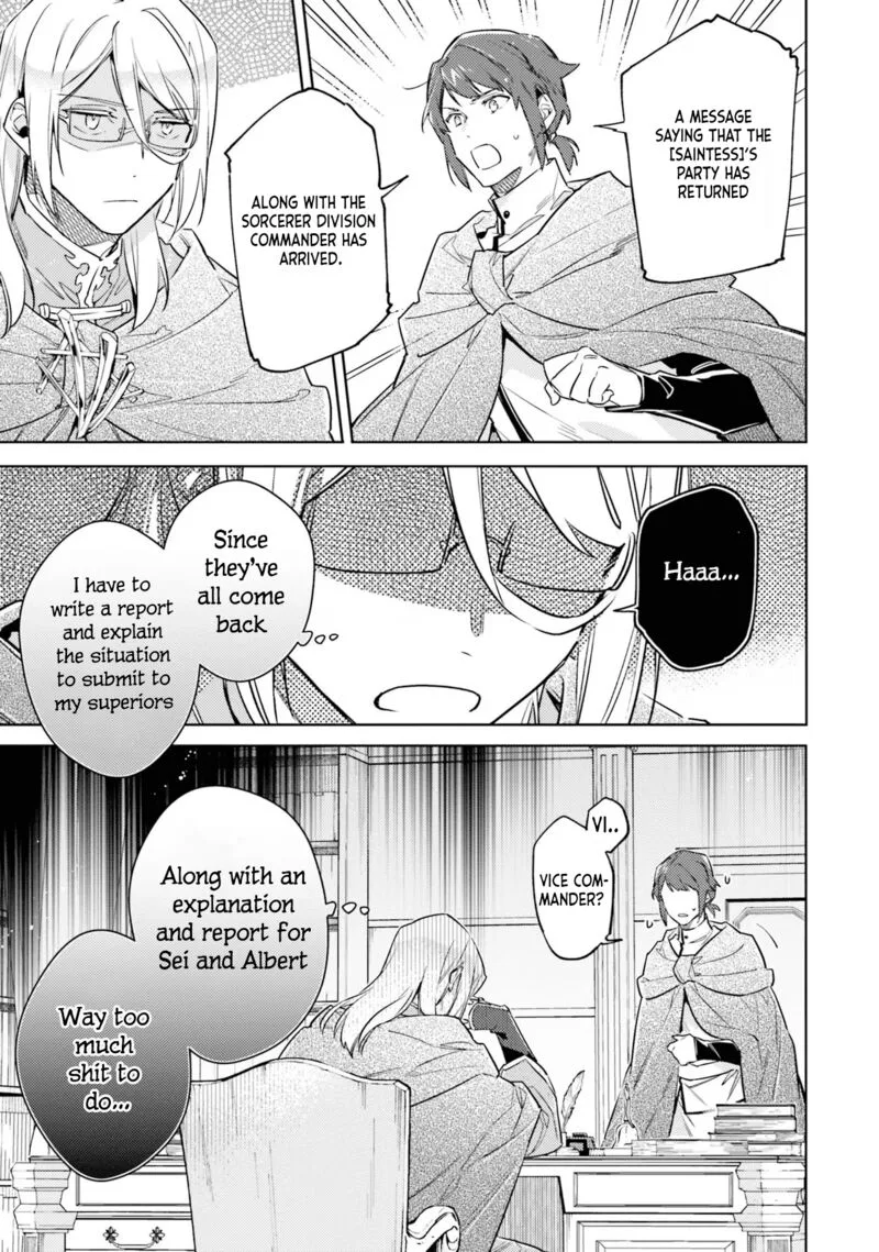 Seijo No Maryoku Wa Bannou Desu Chapter 35.5 page 9