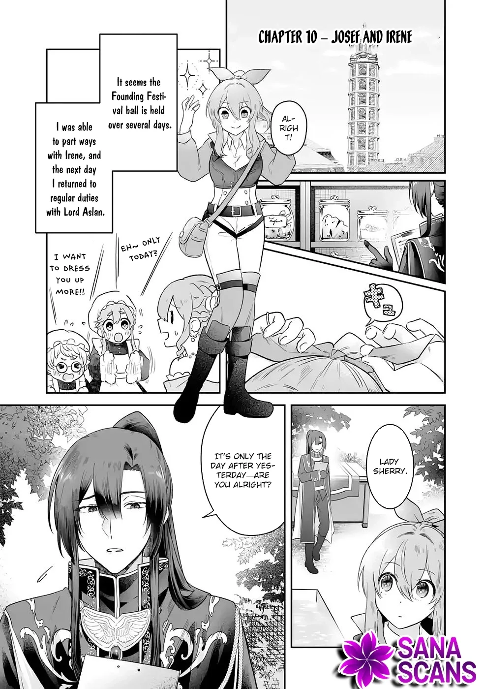 Seijou no Ane desu ga, Imouto no Tame no Tokushu Masekiya Tokushu Yakusou no Saishu wo Yametara, Ringoku no Majutsushi-sama no Moto de Shiawase ni narimashita! Chapter 10 page 1