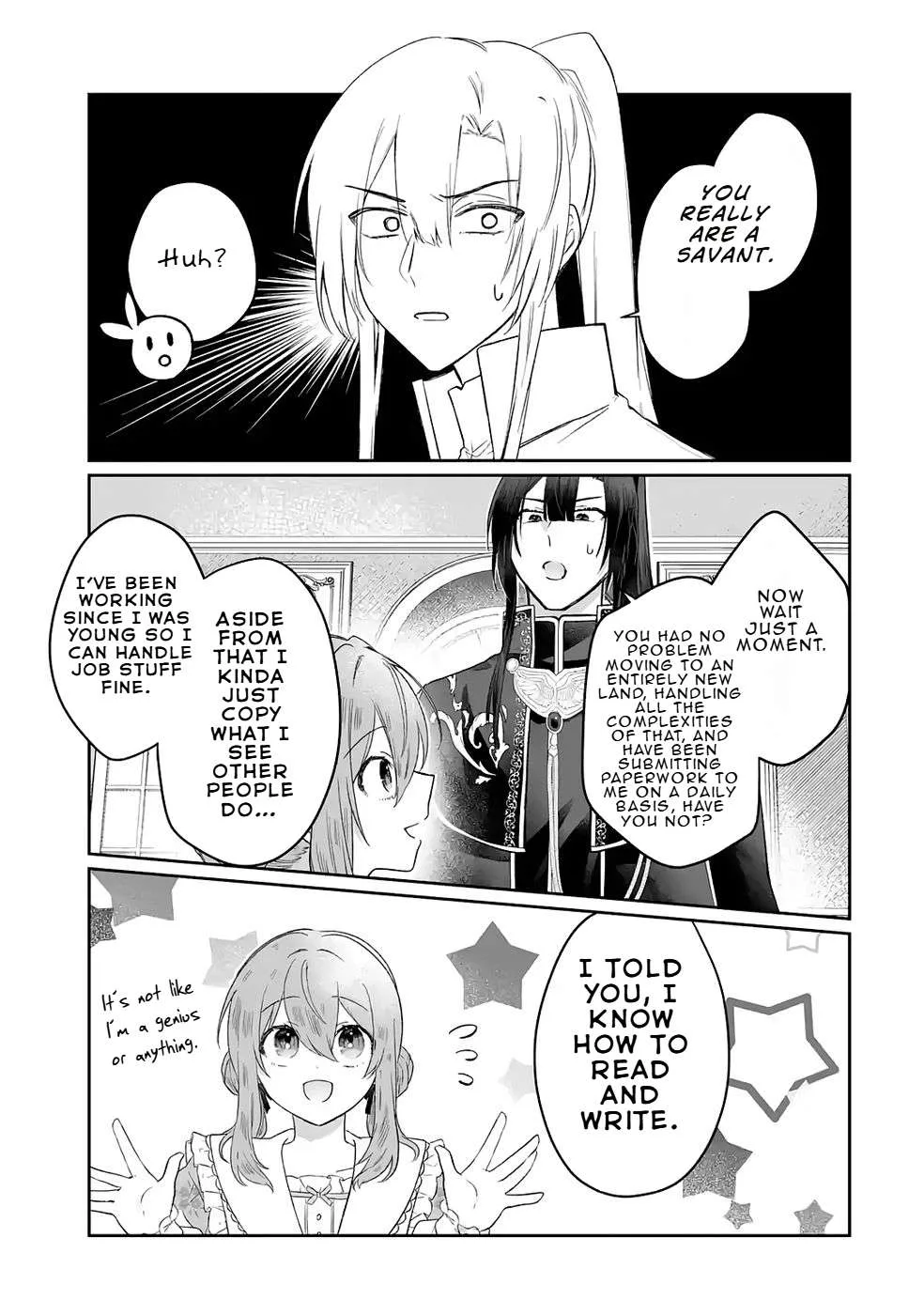 Seijou no Ane desu ga, Imouto no Tame no Tokushu Masekiya Tokushu Yakusou no Saishu wo Yametara, Ringoku no Majutsushi-sama no Moto de Shiawase ni narimashita! Chapter 8 page 14