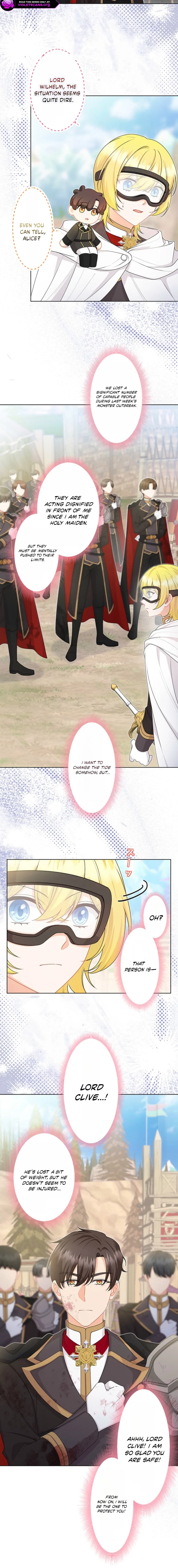 Seiken Reijou no Kareinaru Oshi Katsu ~Aisuru Kishi wa Watashi ga Zenryoku de Mamorimasu~ Chapter 11 page 6
