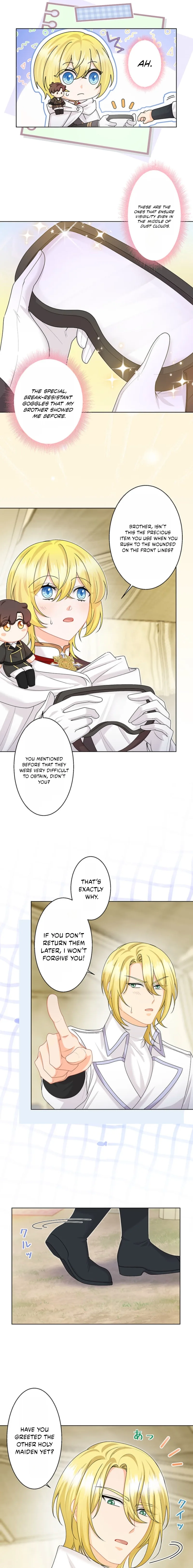 Seiken Reijou no Kareinaru Oshi Katsu ~Aisuru Kishi wa Watashi ga Zenryoku de Mamorimasu~ Chapter 11 page 3