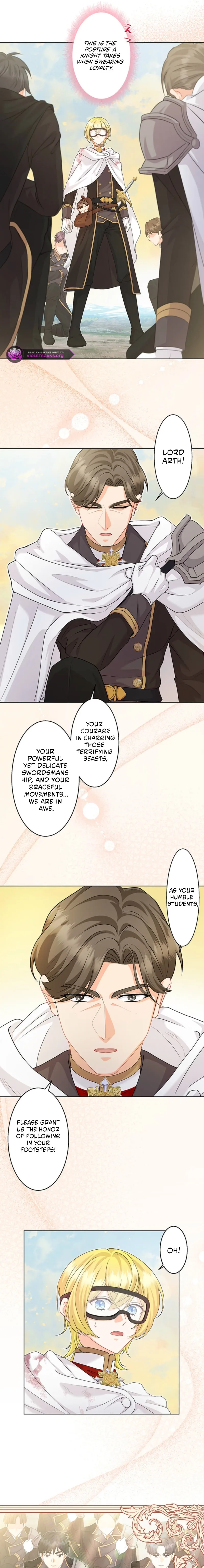 Seiken Reijou no Kareinaru Oshi Katsu ~Aisuru Kishi wa Watashi ga Zenryoku de Mamorimasu~ Chapter 13 page 4