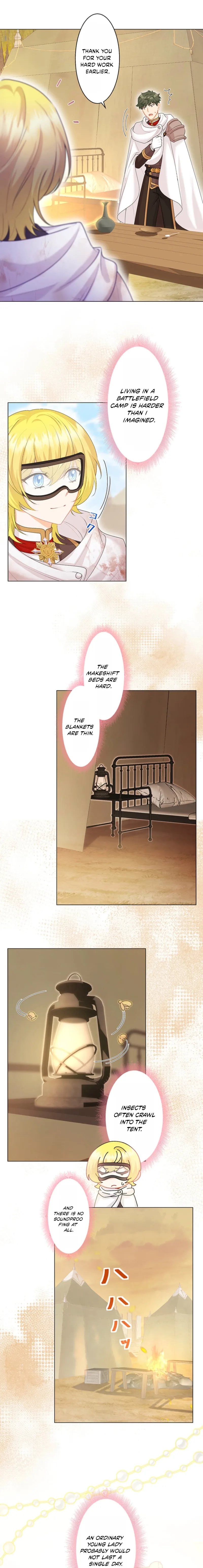 Seiken Reijou no Kareinaru Oshi Katsu ~Aisuru Kishi wa Watashi ga Zenryoku de Mamorimasu~ Chapter 17 page 3