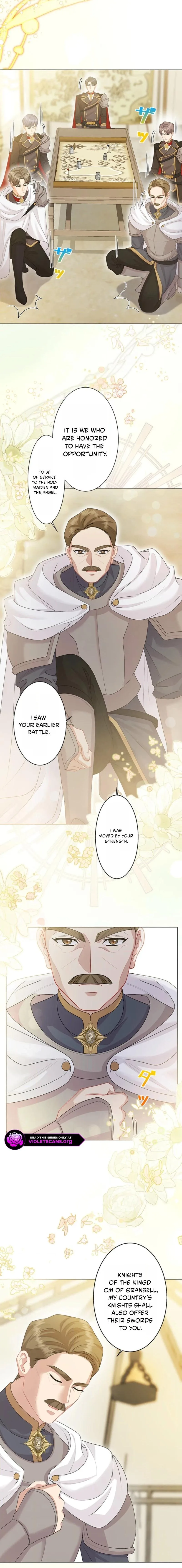 Seiken Reijou no Kareinaru Oshi Katsu ~Aisuru Kishi wa Watashi ga Zenryoku de Mamorimasu~ Chapter 17 page 8