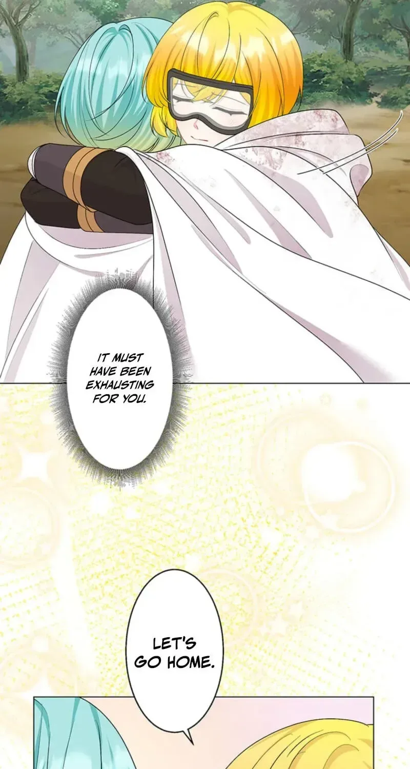 Seiken Reijou no Kareinaru Oshi Katsu ~Aisuru Kishi wa Watashi ga Zenryoku de Mamorimasu~ Chapter 21 page 104