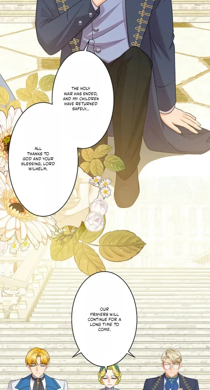 Seiken Reijou no Kareinaru Oshi Katsu ~Aisuru Kishi wa Watashi ga Zenryoku de Mamorimasu~ Chapter 22 page 54