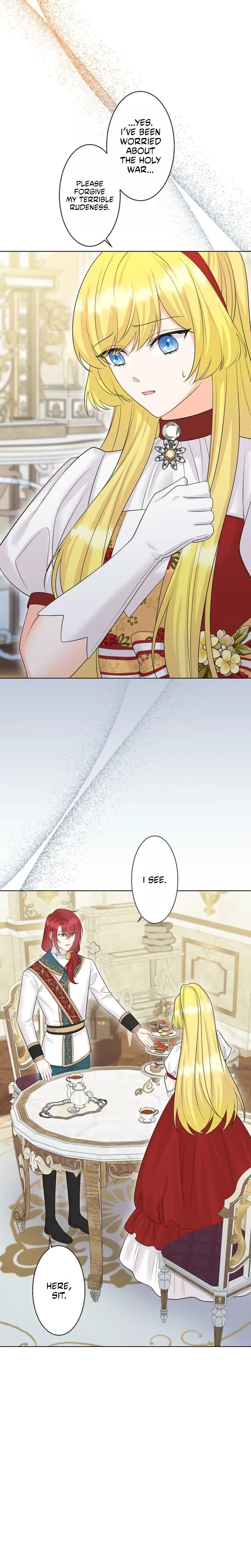 Seiken Reijou no Kareinaru Oshi Katsu ~Aisuru Kishi wa Watashi ga Zenryoku de Mamorimasu~ Chapter 6 page 5