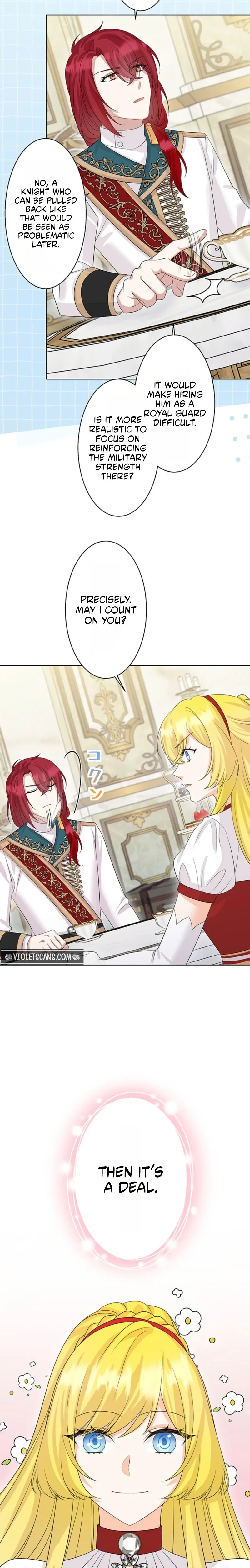 Seiken Reijou no Kareinaru Oshi Katsu ~Aisuru Kishi wa Watashi ga Zenryoku de Mamorimasu~ Chapter 6 page 24