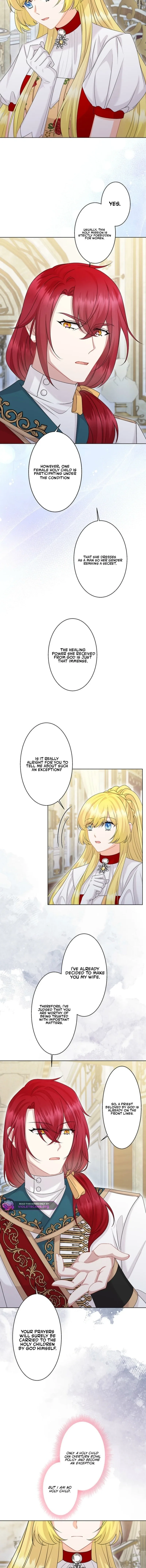 Seiken Reijou no Kareinaru Oshi Katsu ~Aisuru Kishi wa Watashi ga Zenryoku de Mamorimasu~ Chapter 7 page 5