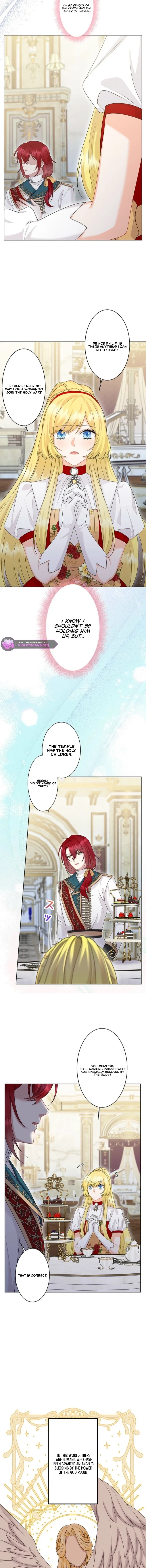 Seiken Reijou no Kareinaru Oshi Katsu ~Aisuru Kishi wa Watashi ga Zenryoku de Mamorimasu~ Chapter 7 page 3