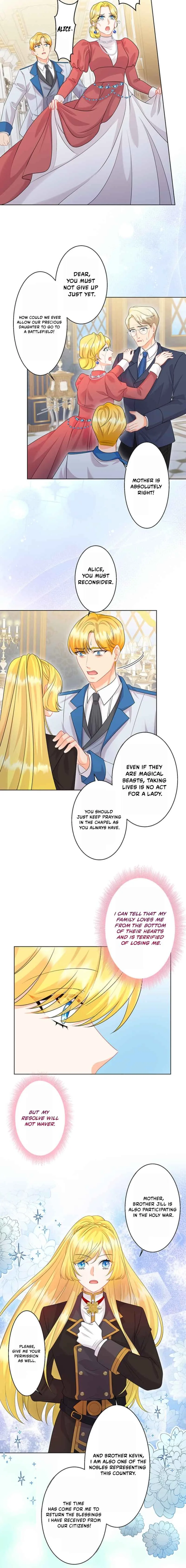 Seiken Reijou no Kareinaru Oshi Katsu ~Aisuru Kishi wa Watashi ga Zenryoku de Mamorimasu~ Chapter 9 page 12