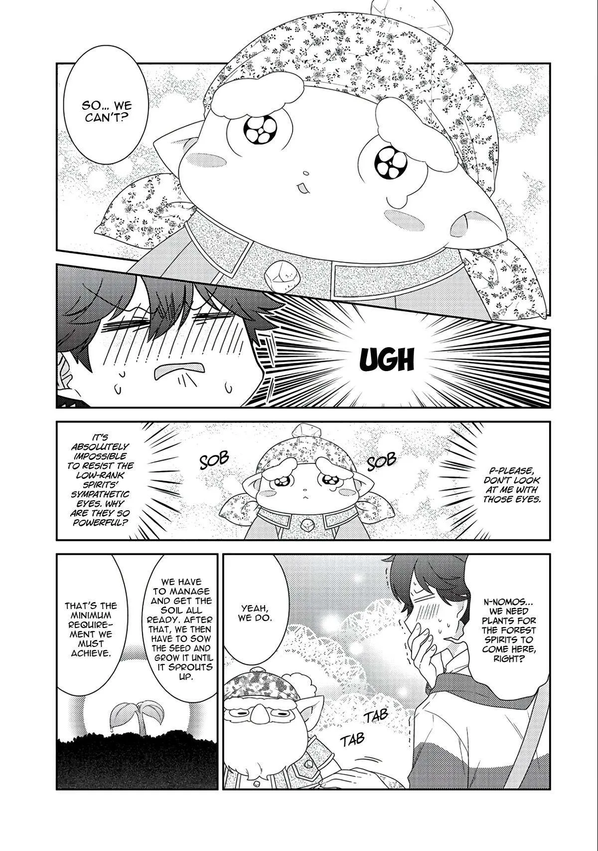 Seirei-tachi no Rakuen to Risou no Isekai Seikatsu Chapter 11 page 22