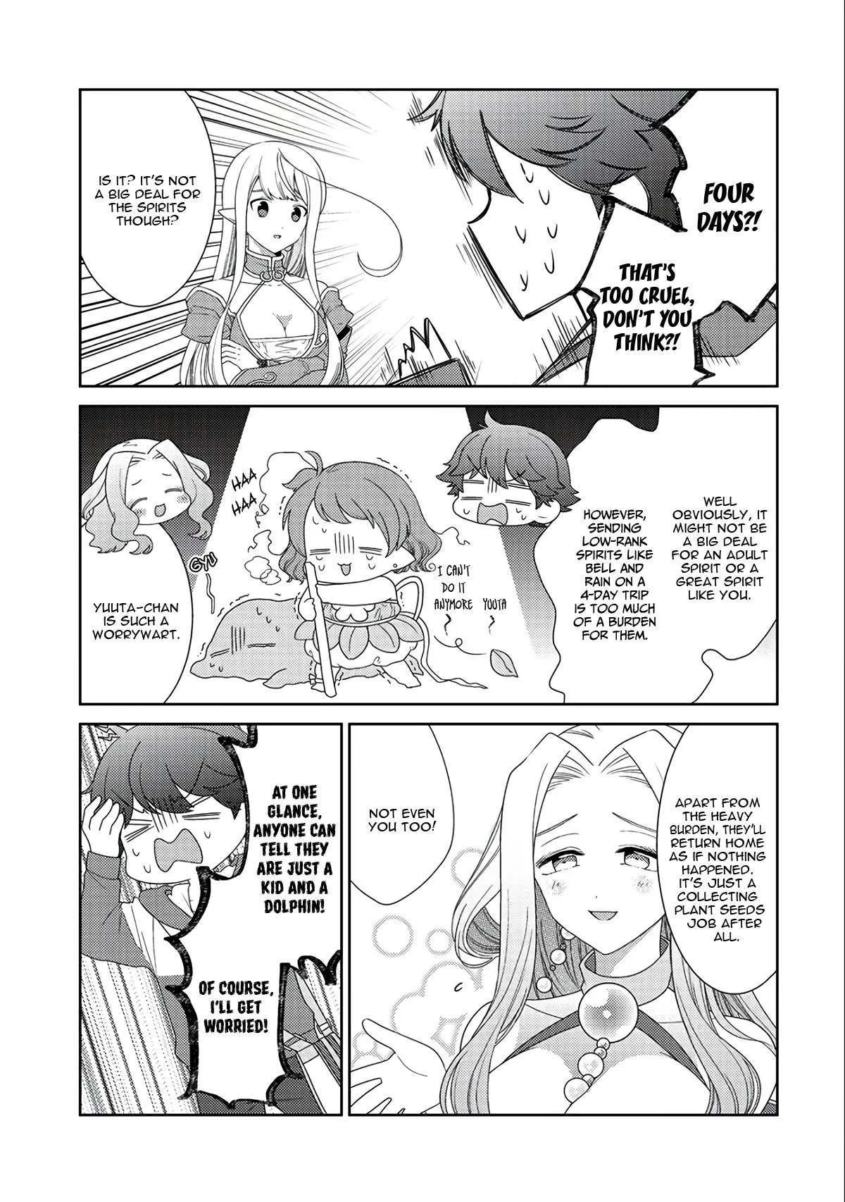 Seirei-tachi no Rakuen to Risou no Isekai Seikatsu Chapter 11 page 24