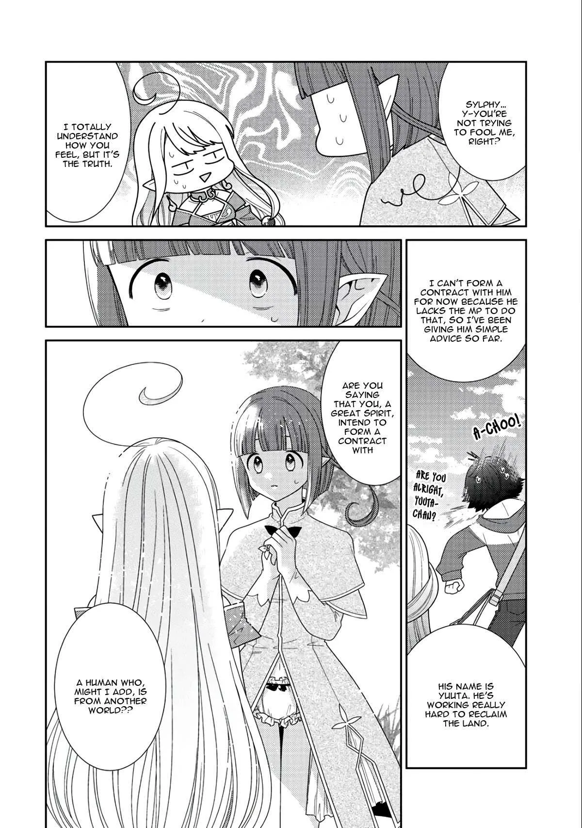 Seirei-tachi no Rakuen to Risou no Isekai Seikatsu Chapter 13 page 21