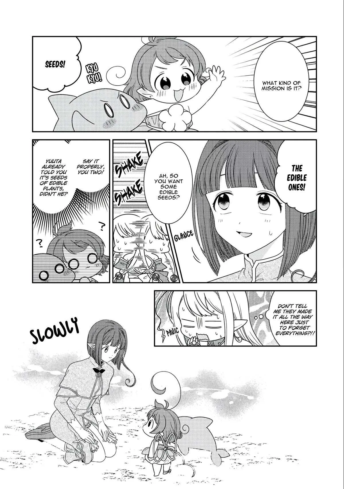 Seirei-tachi no Rakuen to Risou no Isekai Seikatsu Chapter 13 page 12