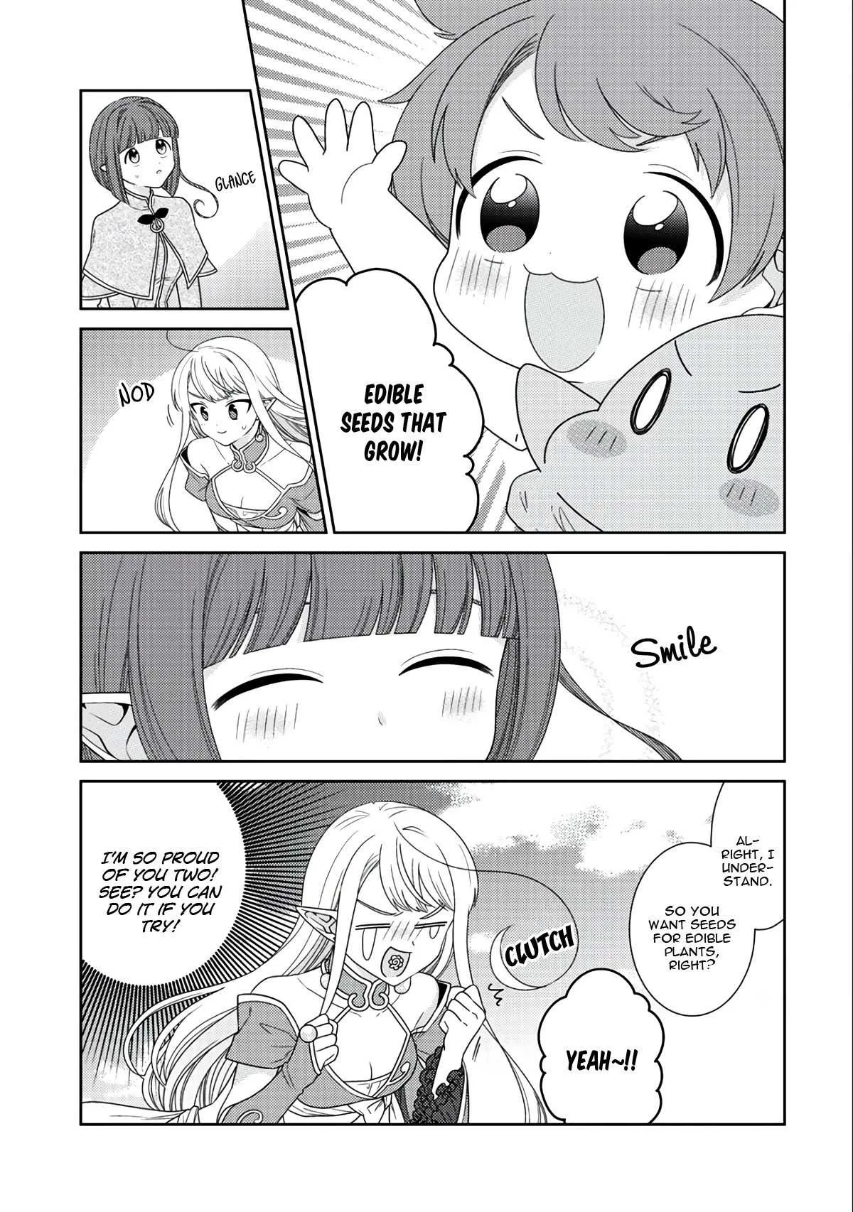 Seirei-tachi no Rakuen to Risou no Isekai Seikatsu Chapter 13 page 14