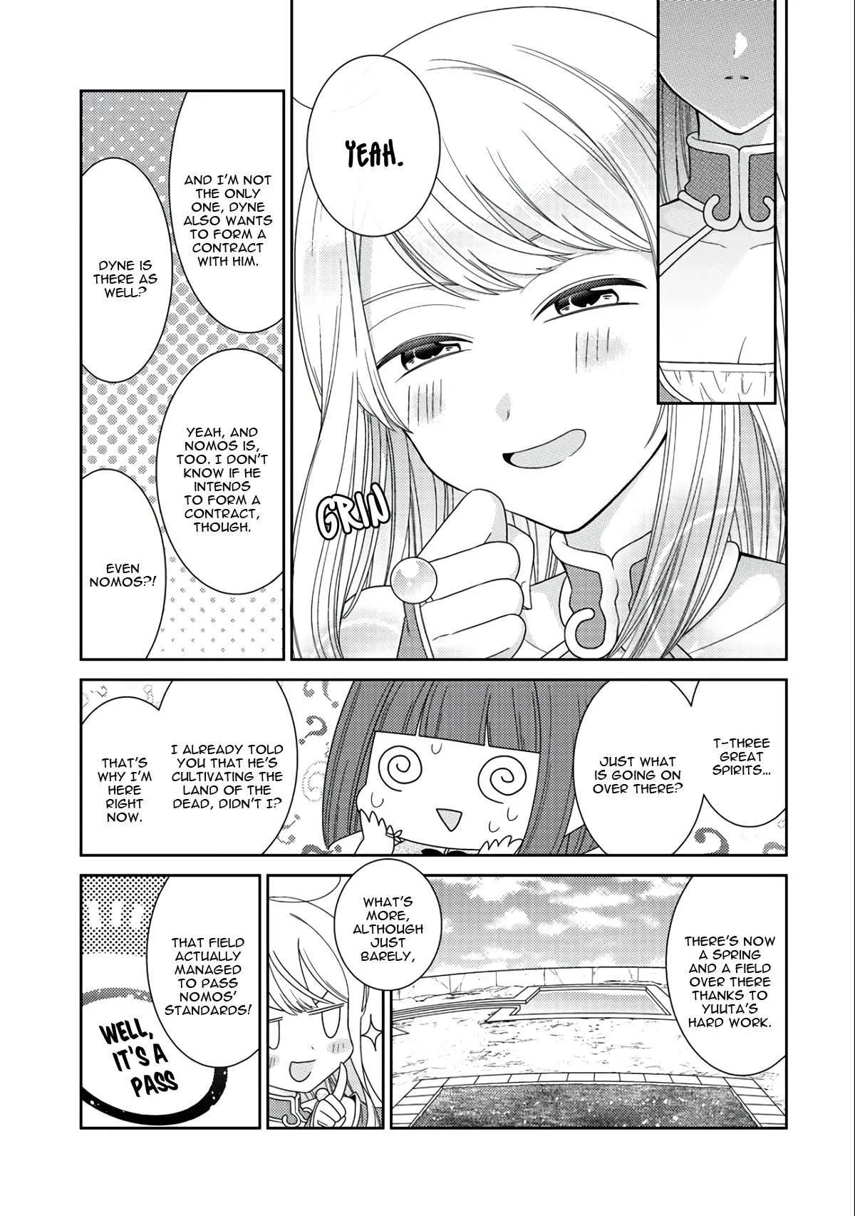Seirei-tachi no Rakuen to Risou no Isekai Seikatsu Chapter 13 page 22