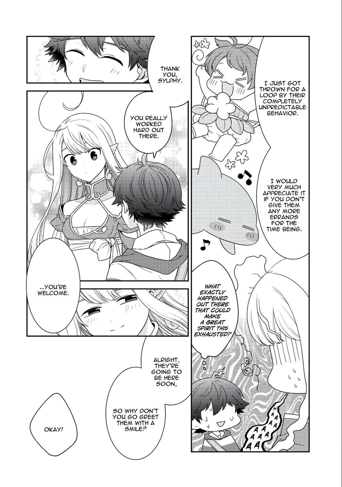 Seirei-tachi no Rakuen to Risou no Isekai Seikatsu Chapter 14 page 5