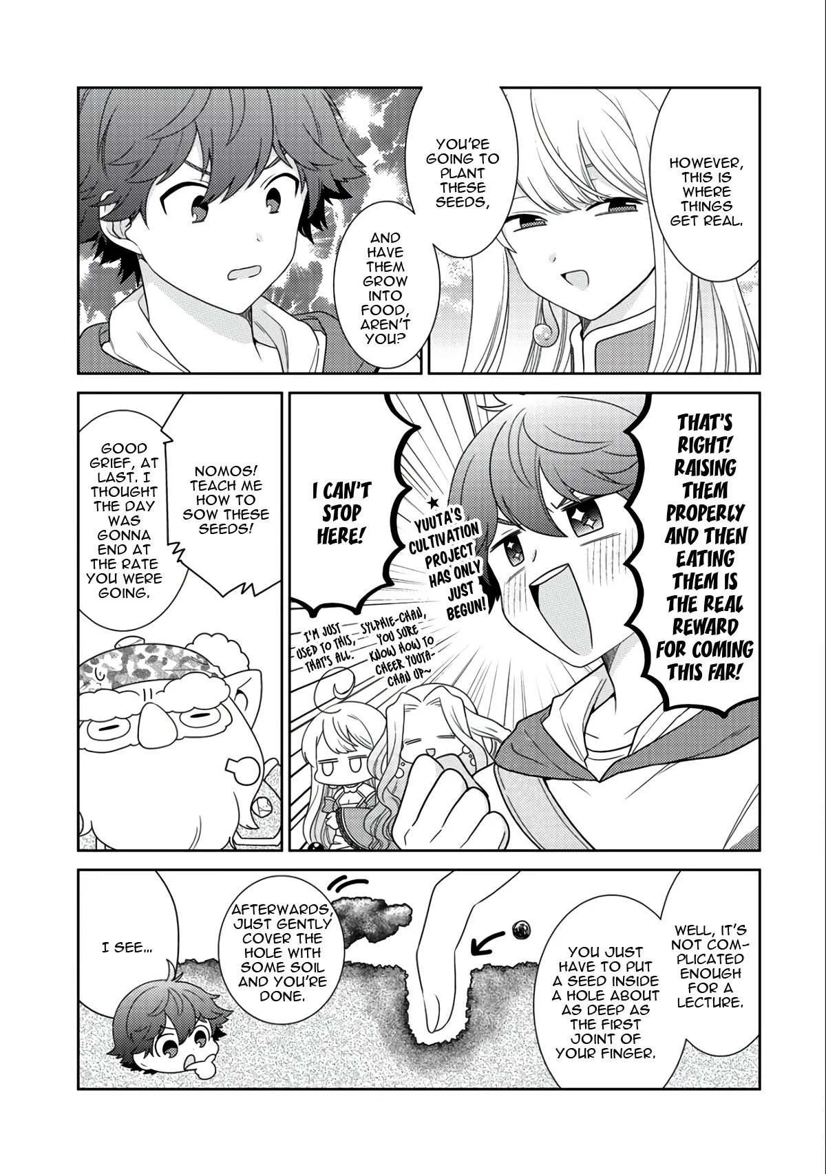 Seirei-tachi no Rakuen to Risou no Isekai Seikatsu Chapter 14 page 12