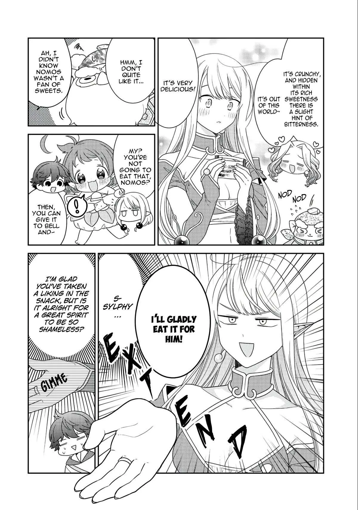 Seirei-tachi no Rakuen to Risou no Isekai Seikatsu Chapter 14 page 23