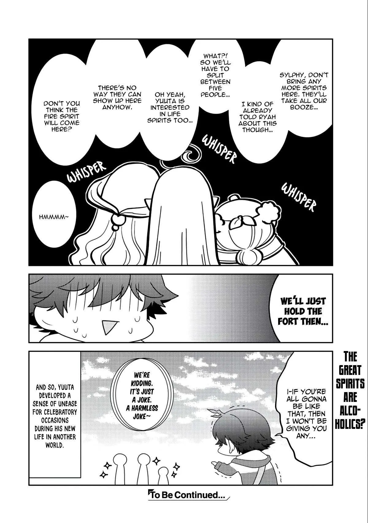 Seirei-tachi no Rakuen to Risou no Isekai Seikatsu Chapter 14 page 27