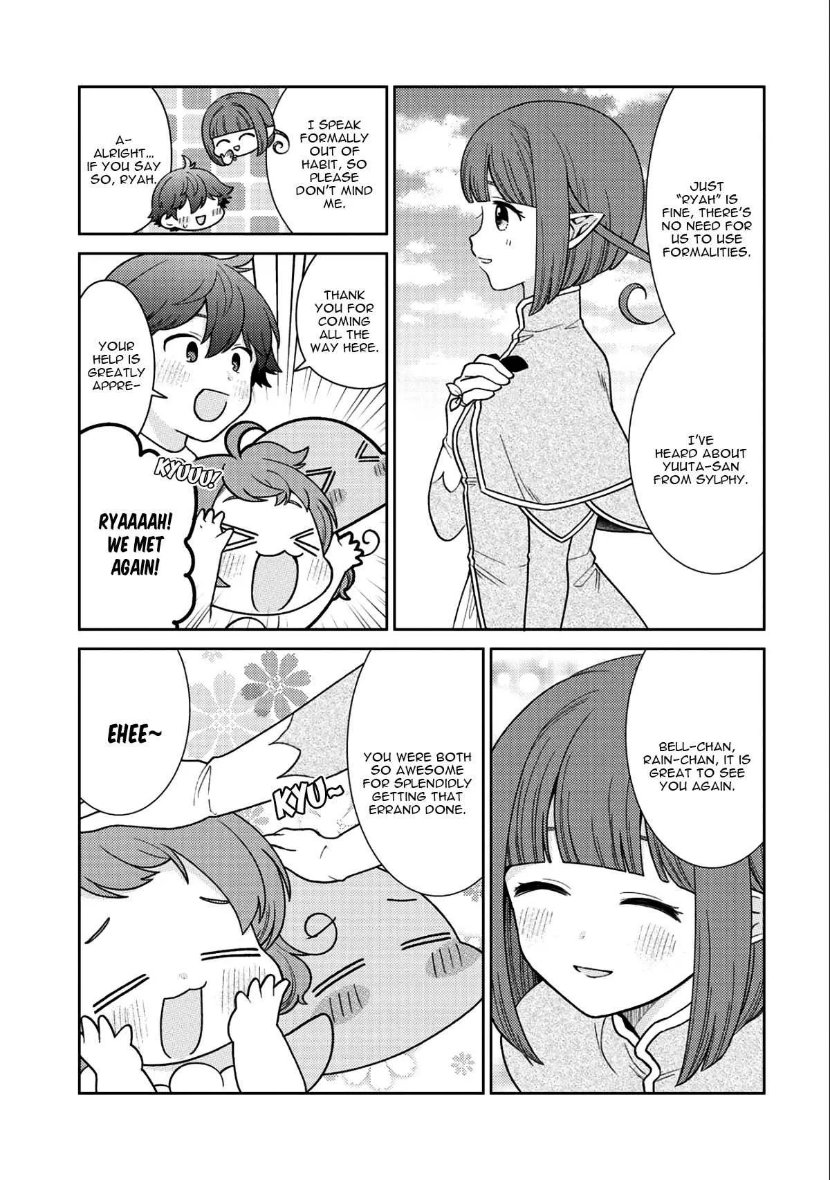 Seirei-tachi no Rakuen to Risou no Isekai Seikatsu Chapter 16 page 12