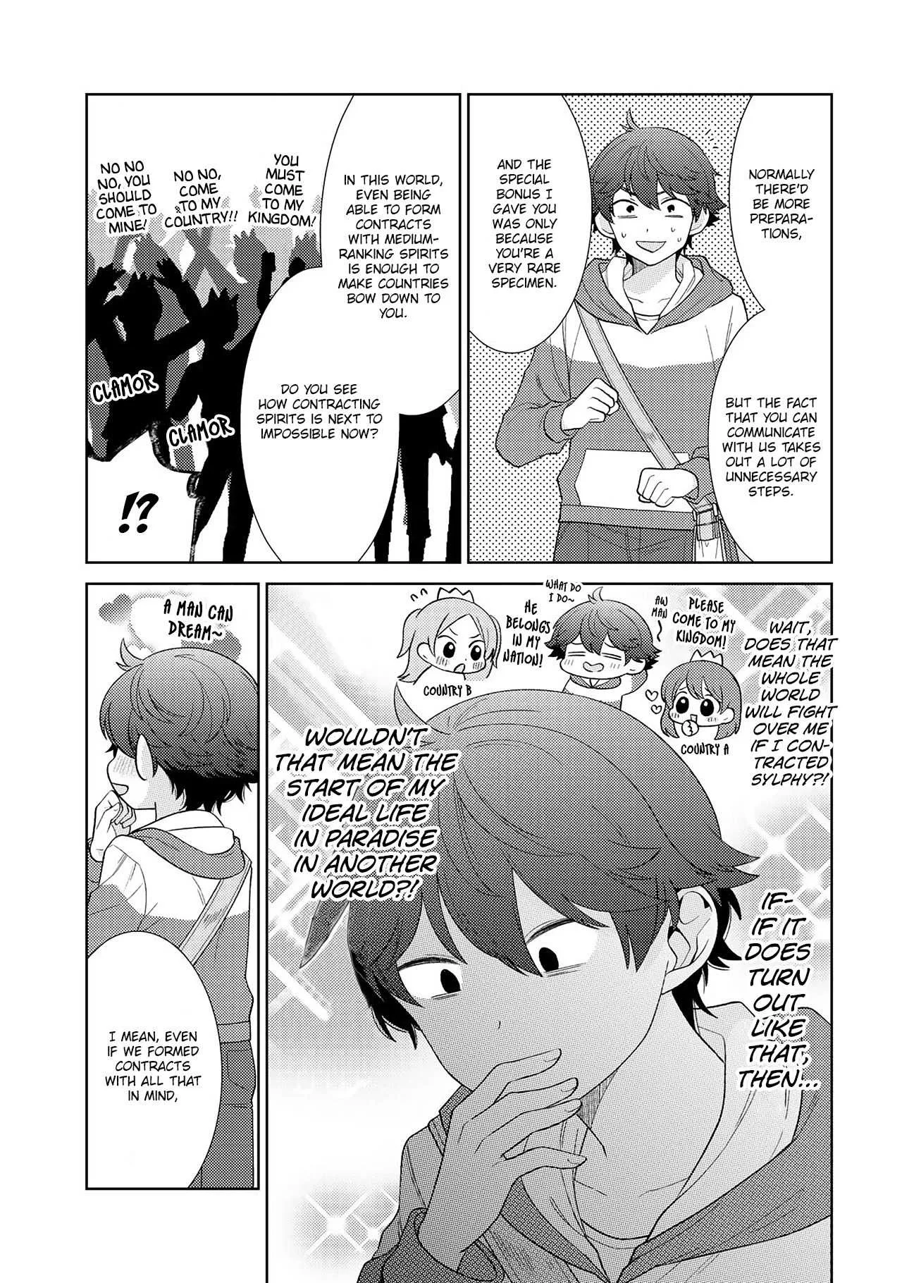Seirei-tachi no Rakuen to Risou no Isekai Seikatsu Chapter 18 page 6