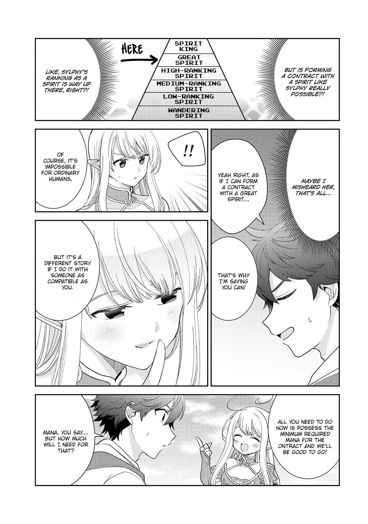 Seirei-tachi no Rakuen to Risou no Isekai Seikatsu Chapter 18 page 4