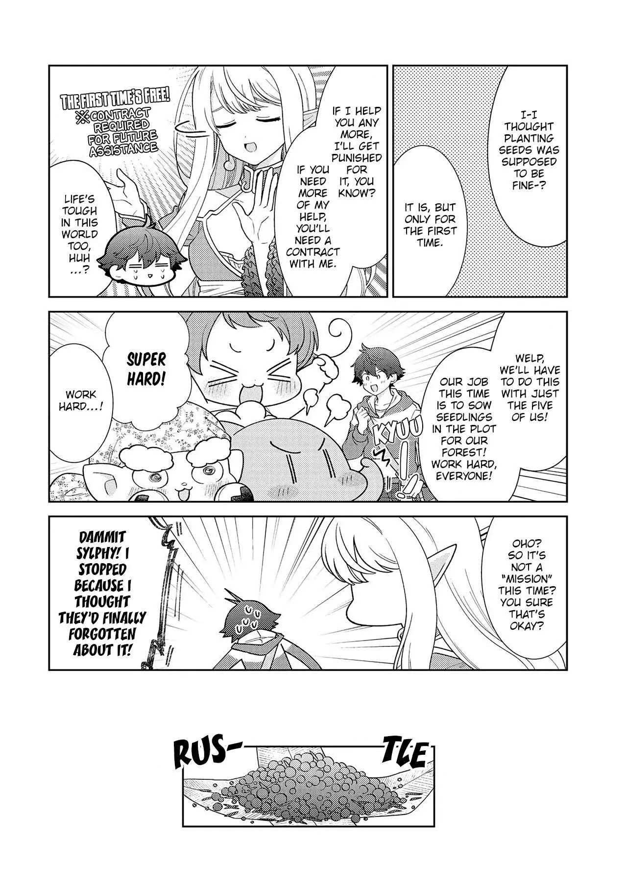 Seirei-tachi no Rakuen to Risou no Isekai Seikatsu Chapter 20 page 5