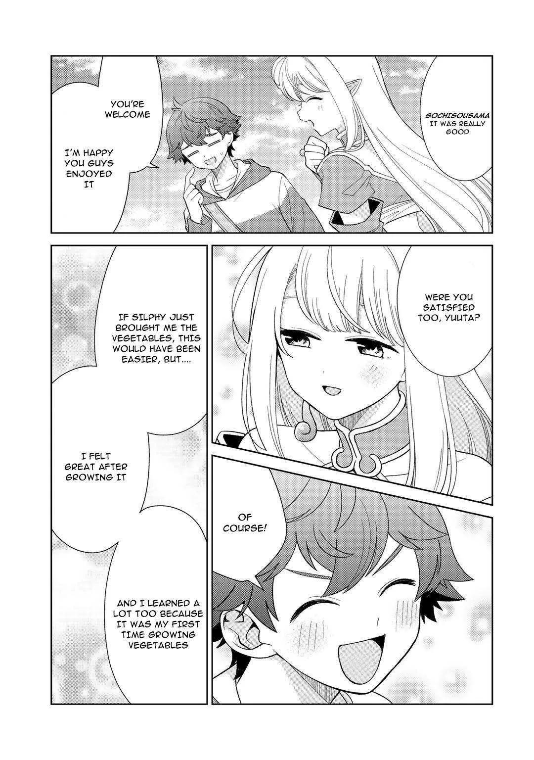 Seirei-tachi no Rakuen to Risou no Isekai Seikatsu Chapter 23 page 14