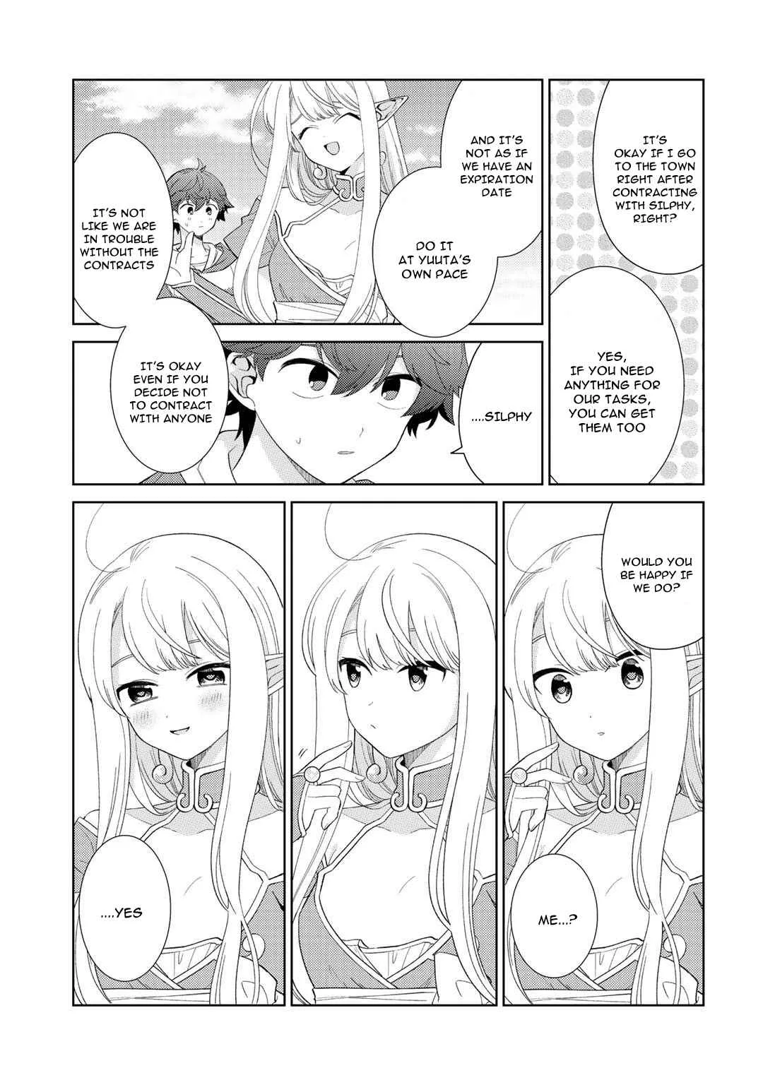 Seirei-tachi no Rakuen to Risou no Isekai Seikatsu Chapter 24 page 10