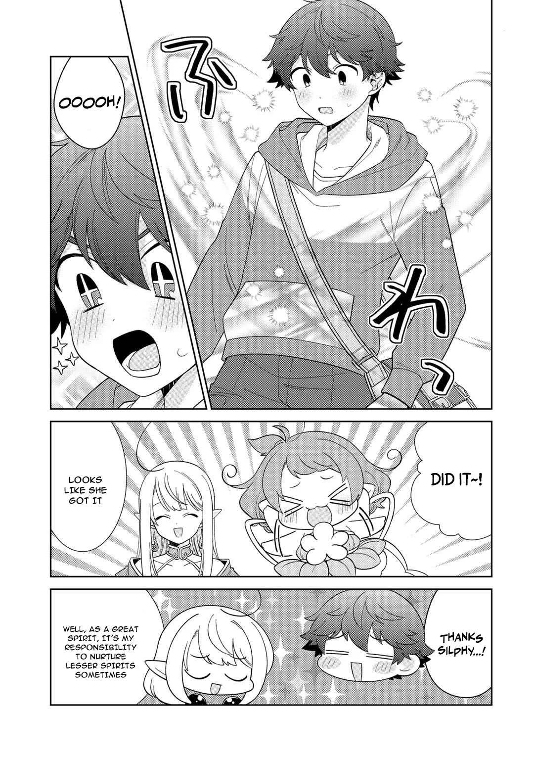 Seirei-tachi no Rakuen to Risou no Isekai Seikatsu Chapter 27 page 12