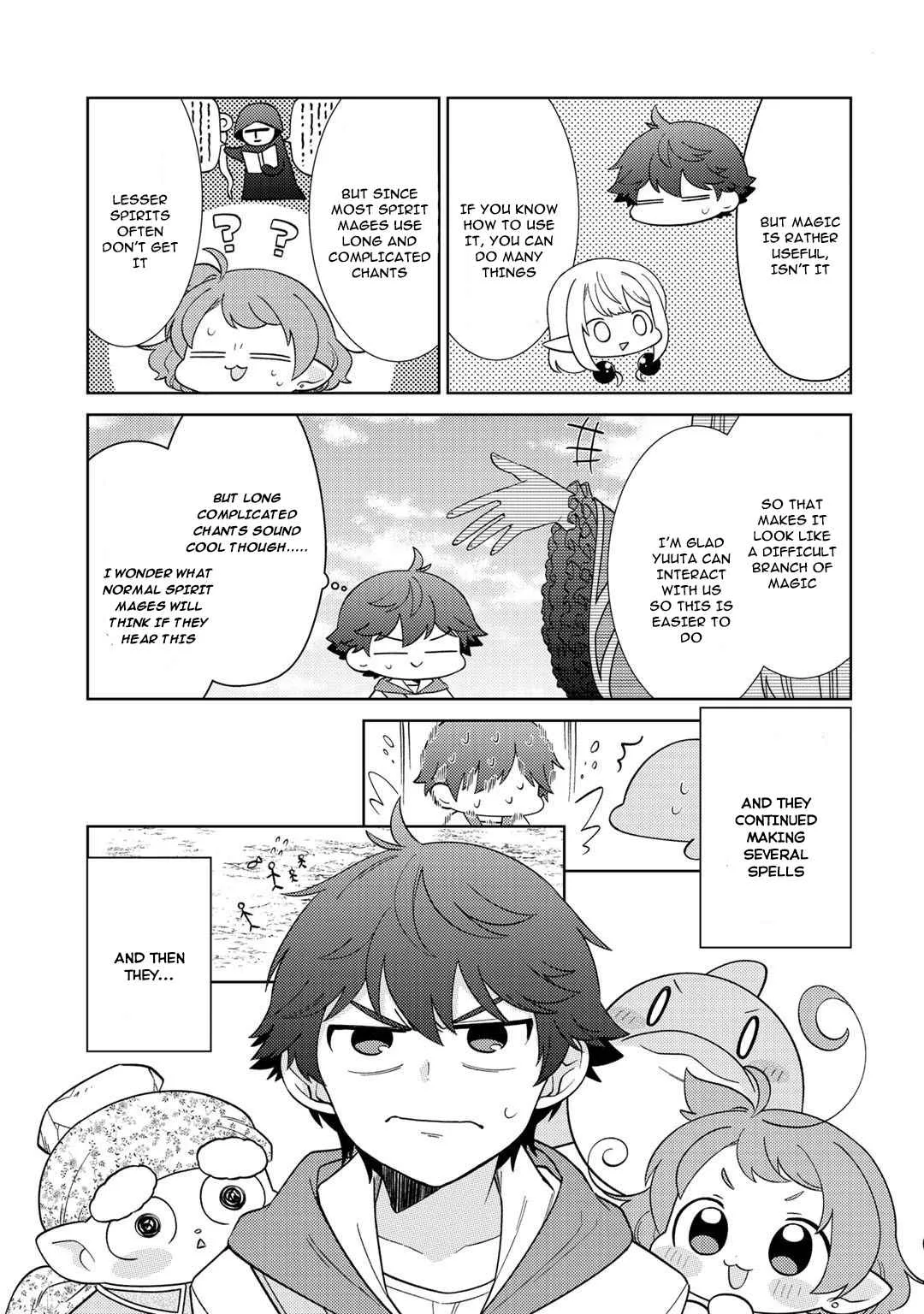 Seirei-tachi no Rakuen to Risou no Isekai Seikatsu Chapter 27 page 22