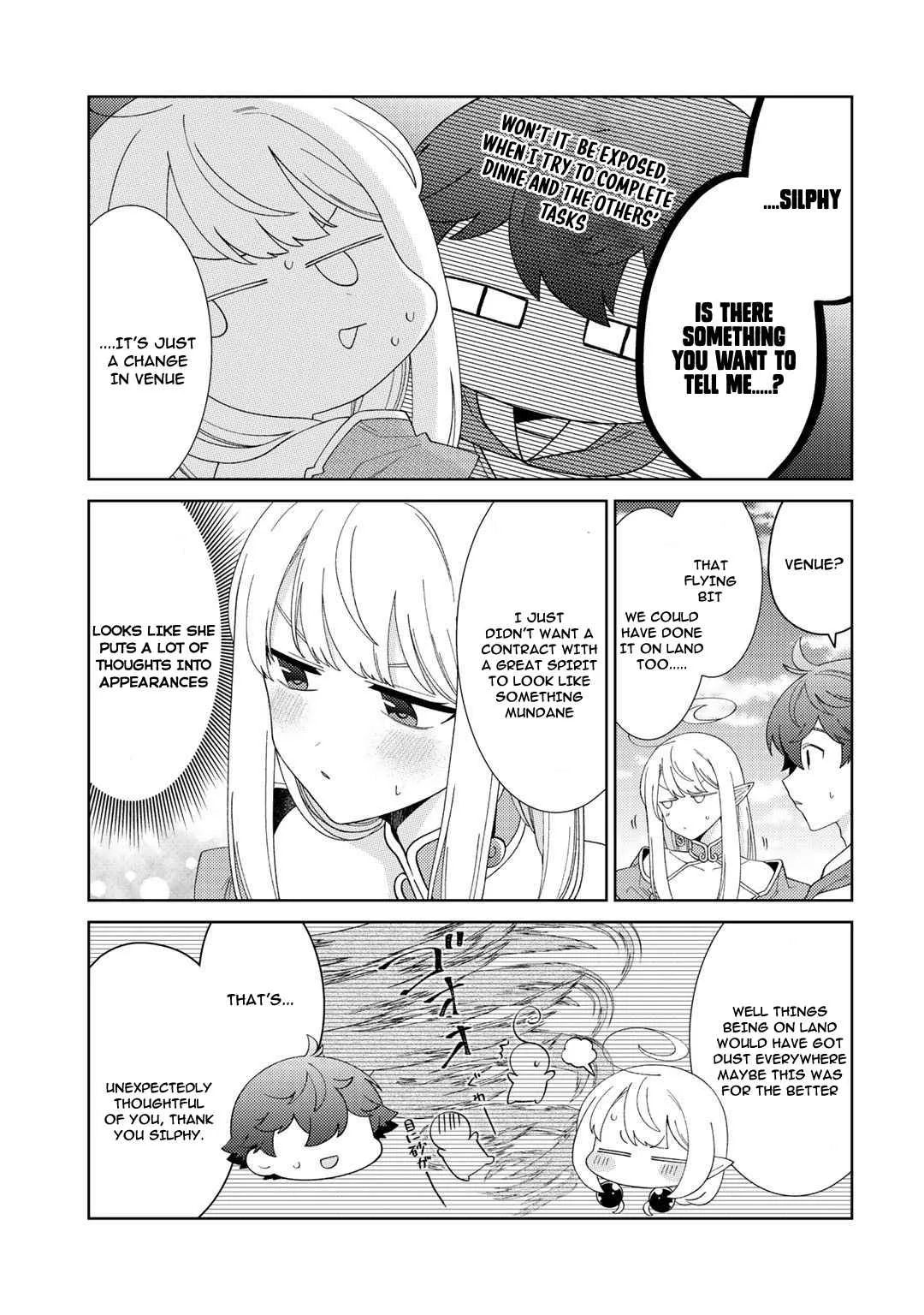 Seirei-tachi no Rakuen to Risou no Isekai Seikatsu Chapter 31 page 18