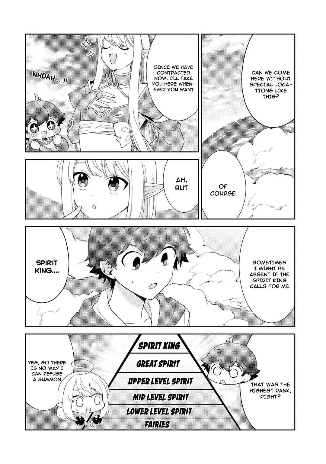 Seirei-tachi no Rakuen to Risou no Isekai Seikatsu Chapter 31 page 19