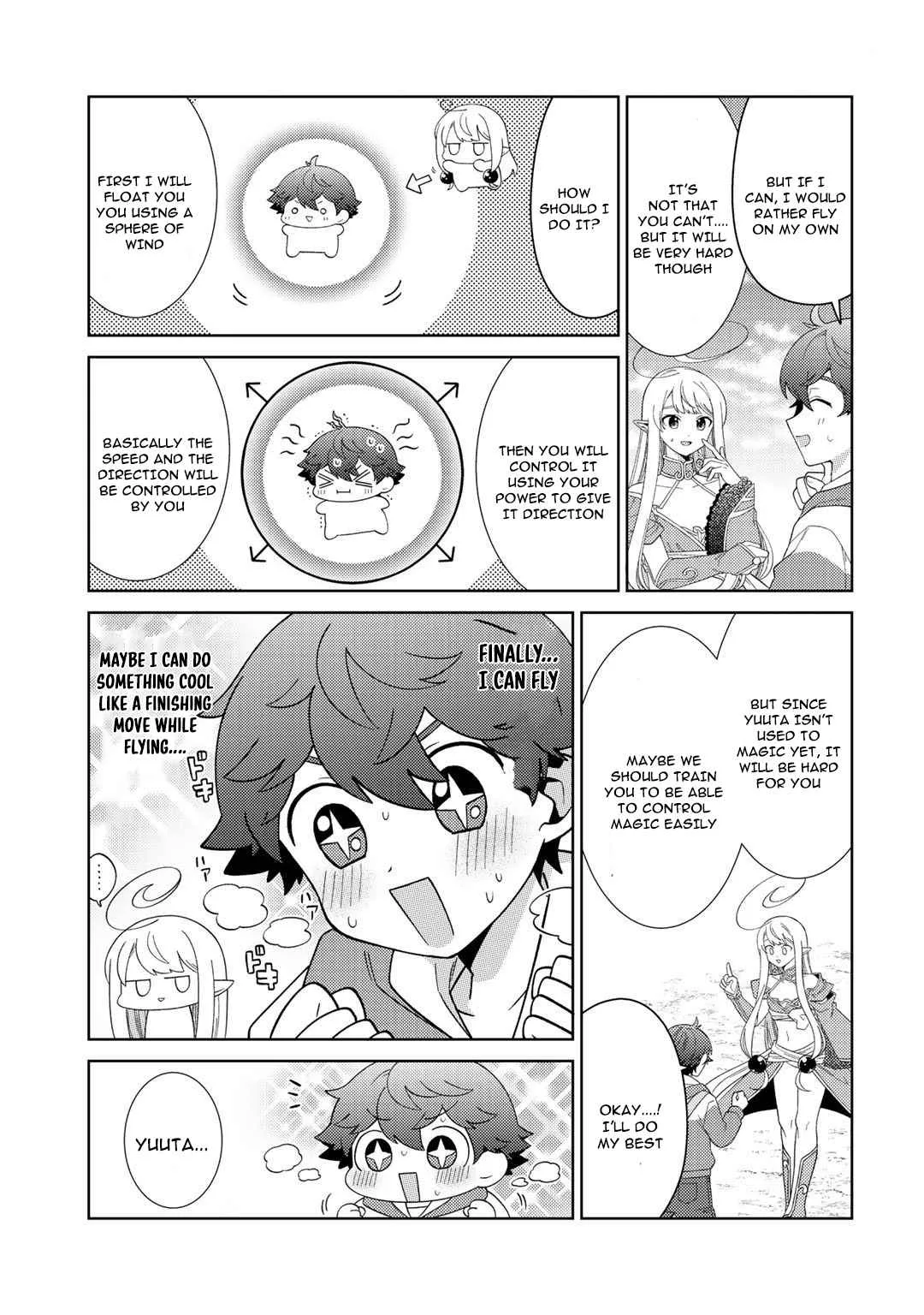 Seirei-tachi no Rakuen to Risou no Isekai Seikatsu Chapter 32 page 8