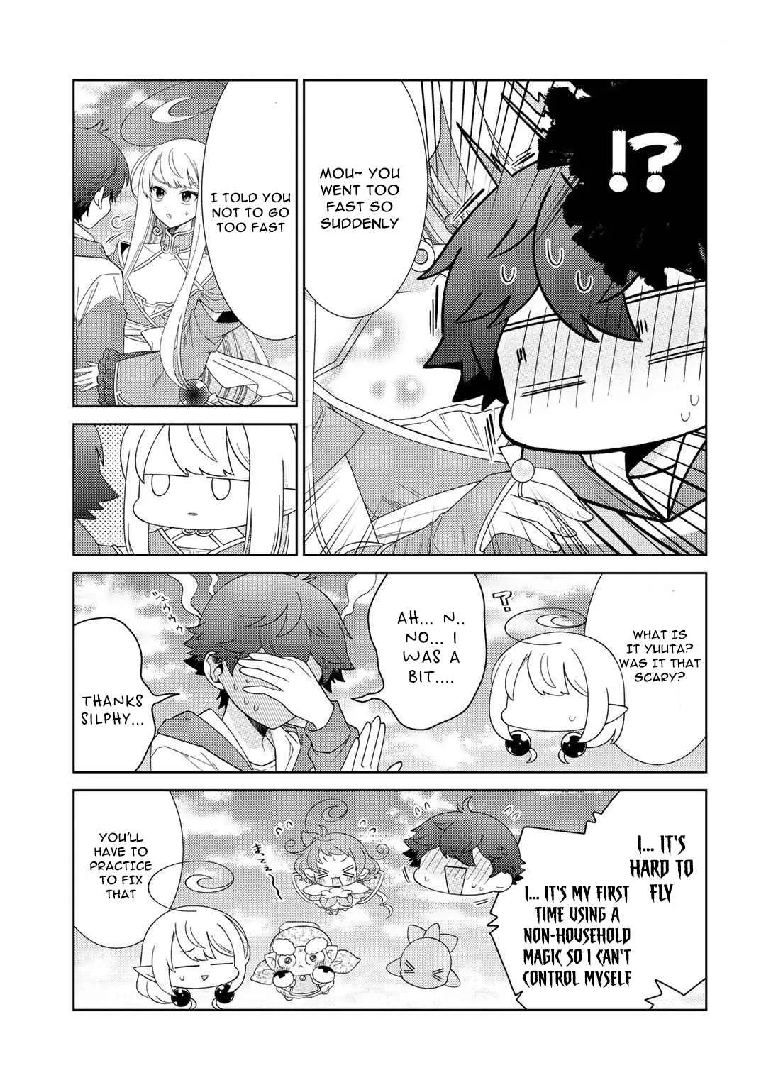 Seirei-tachi no Rakuen to Risou no Isekai Seikatsu Chapter 32 page 14